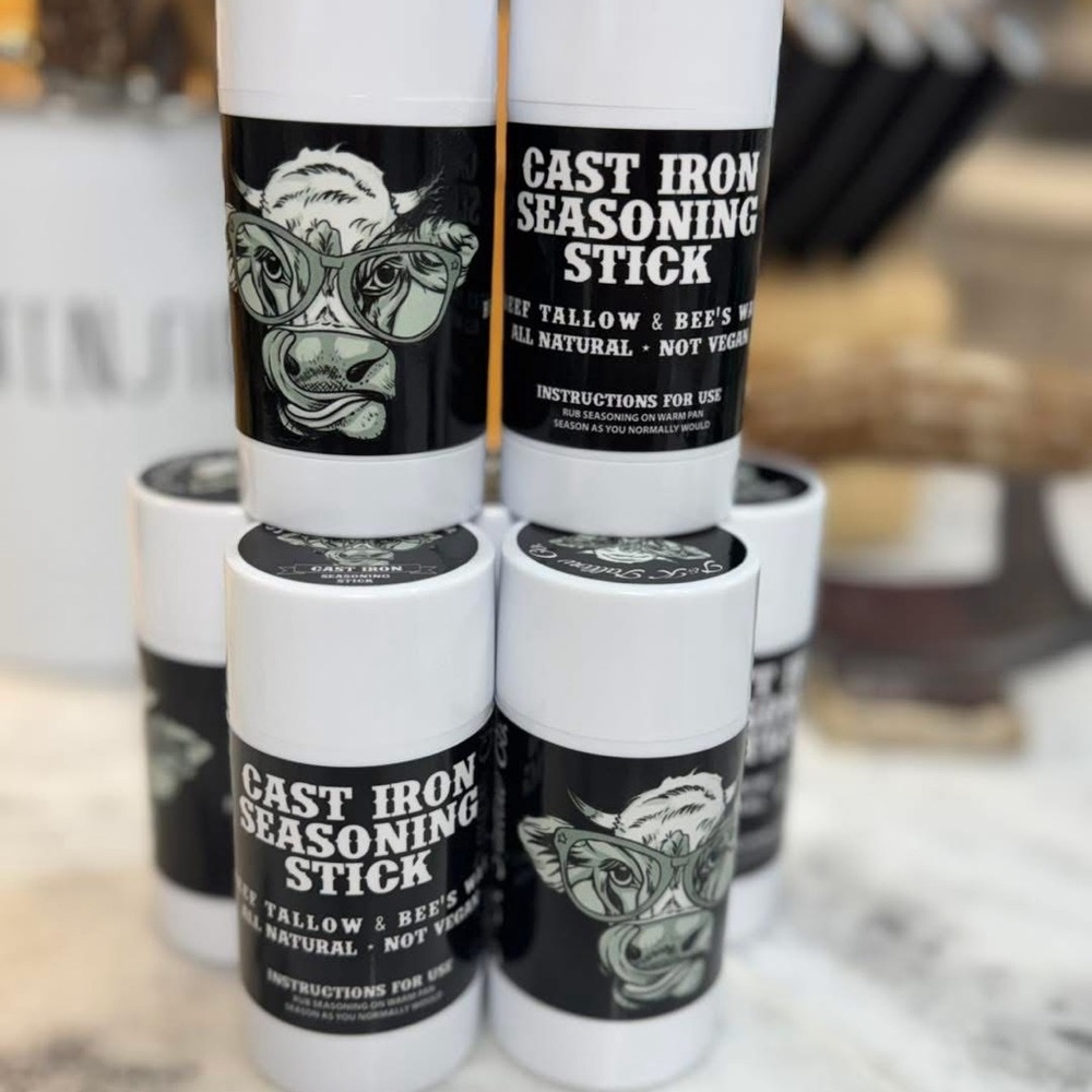 Beef Tallow Cast Iron Seasoning Stick